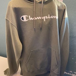 Champions Hoodie Green mens